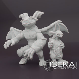 Gargoyle Demonite & Minor Demonite - Endless: Fantasy Tactics [Digital Item]