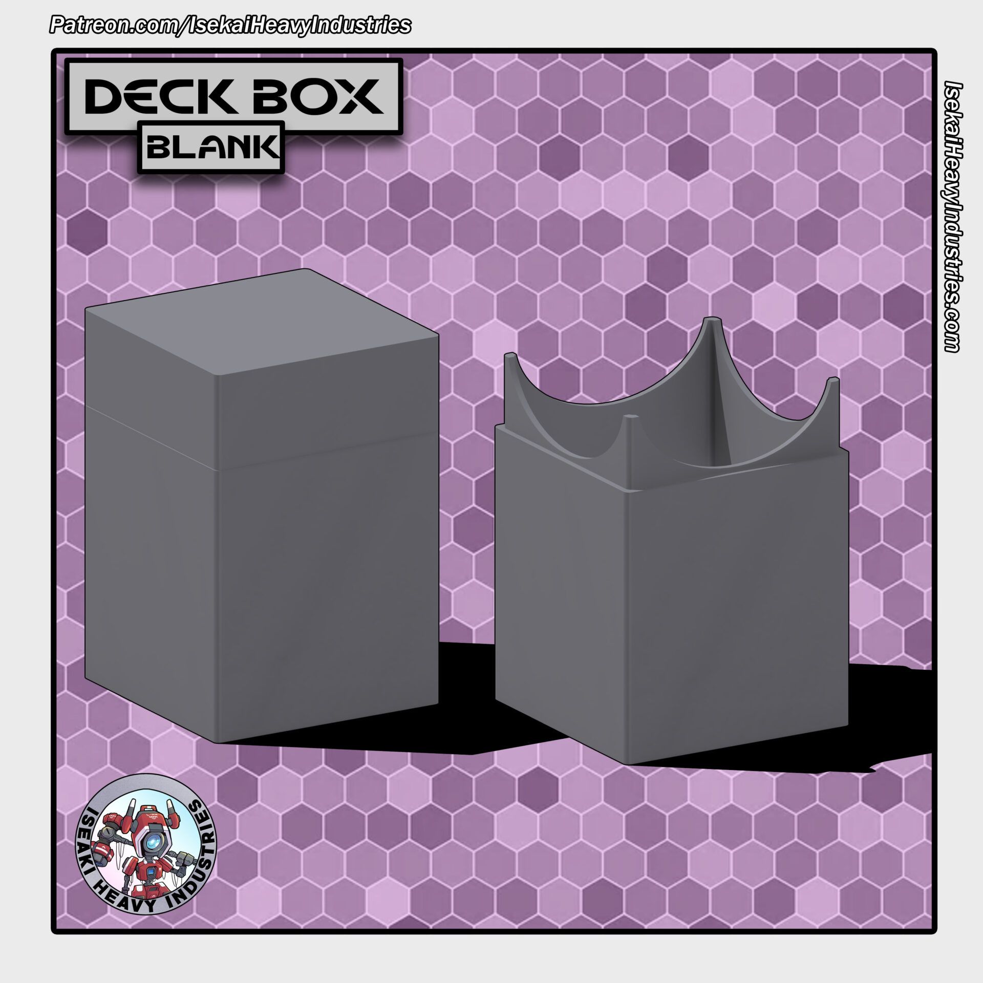 Deck Box - Basic Blank