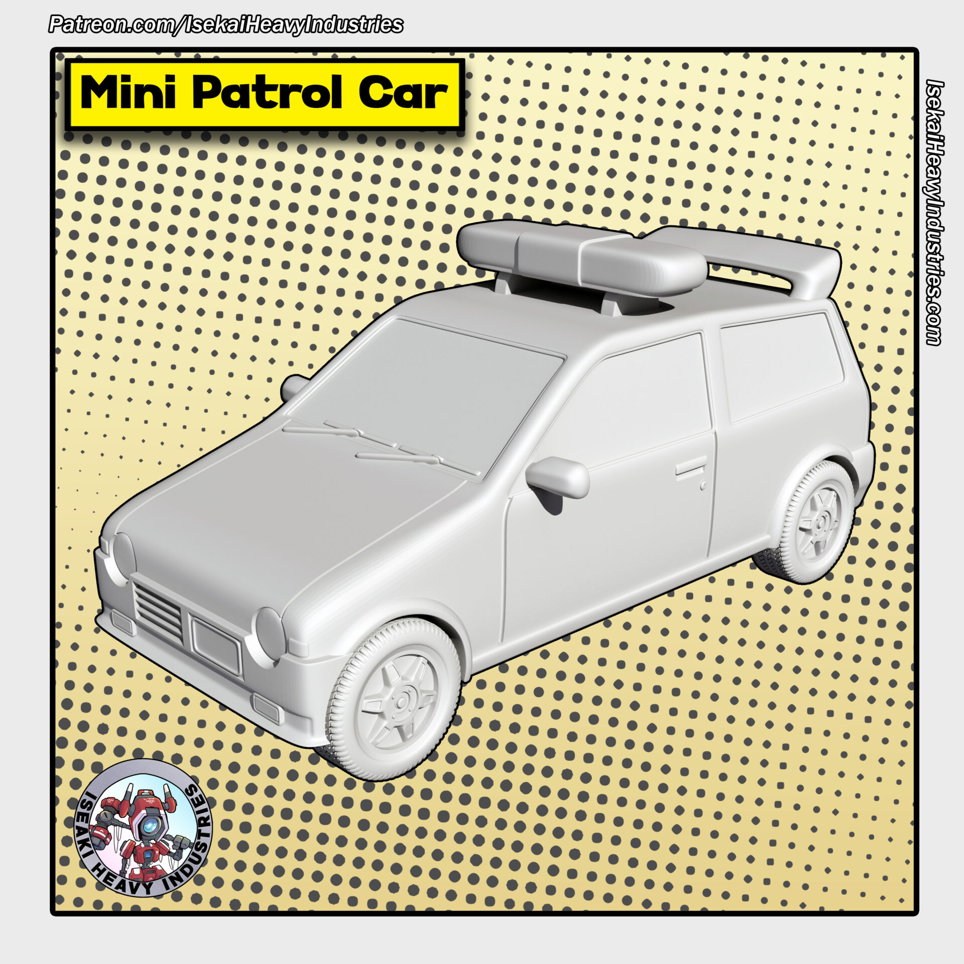 Mini Patrol Car [Digital Item]
