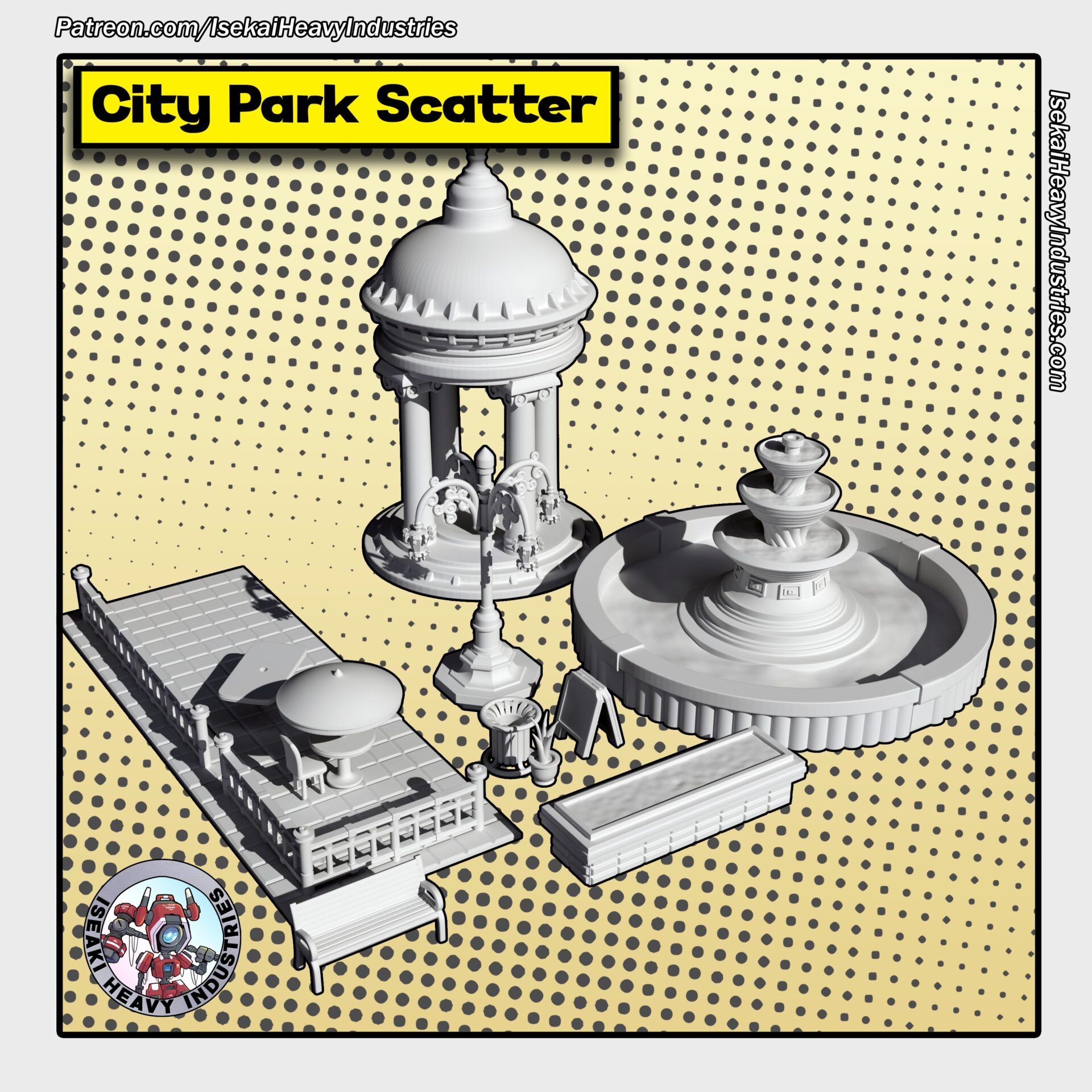 City Park Scatter Elements [Digital Item]