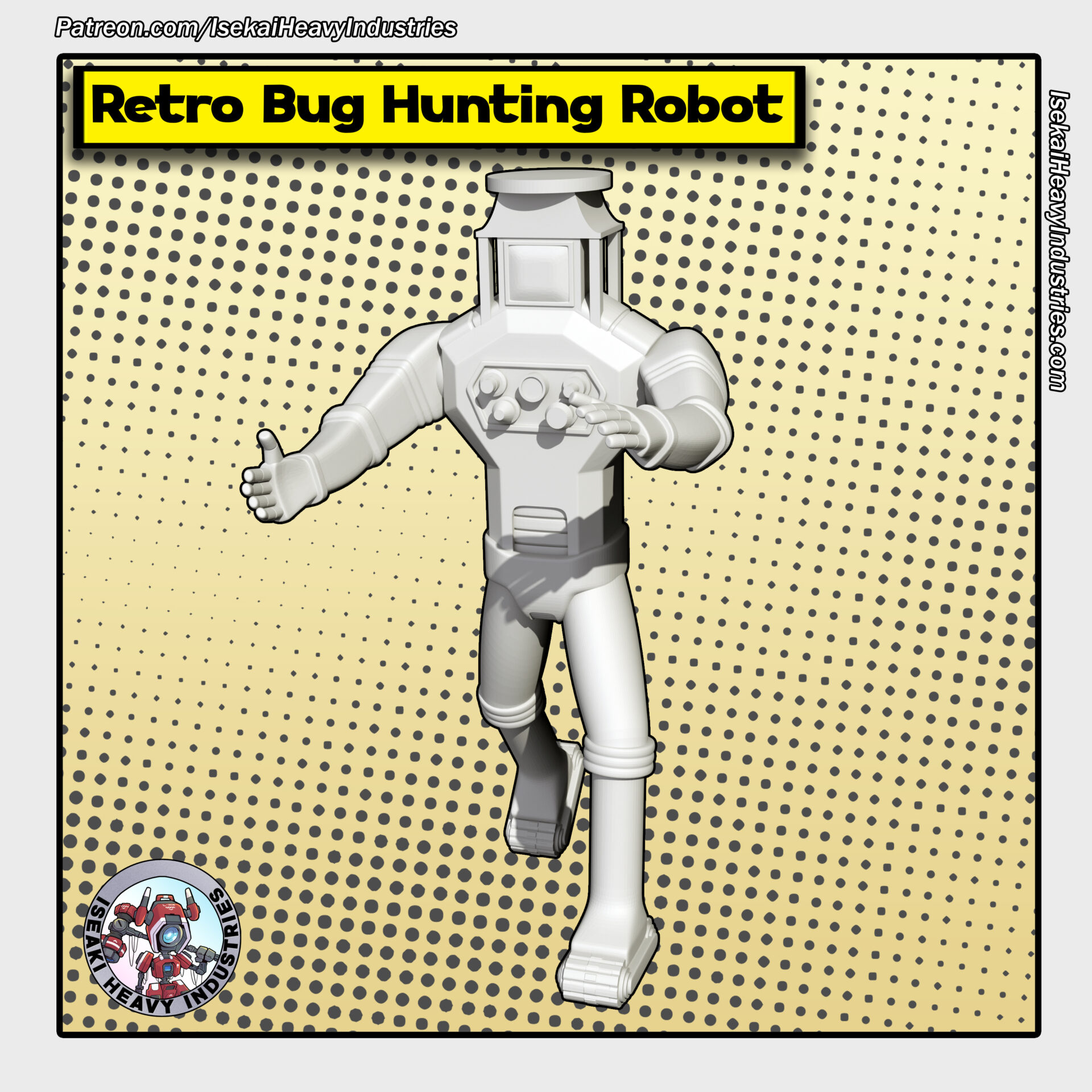 Retro Bug Hunting Robot [Digital Item]